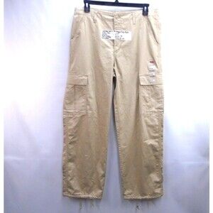 Levi's Womens 32x32 94 Baggy Cargo Pants Twill Utility Cotton Drawstring Ankle
